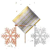 Merkloos Adventskalender met 24 verrassingen, bestaande uit sieraden