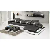 AEA Ecksofa L-Form Ecksofa Ledersofa Designer-Sofa Polster Ecksofa Wohnlandschaft