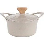 Florina Aluminium kookpan OSLO, 2,8 liter, diameter 20 cm, met keramische antiaanbaklaag