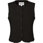 Pieces Bodywarmer 'PCKamil' zwart