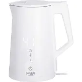 Adler AD 1345 Waterkoker Met LED-Display - 1,7 Liter