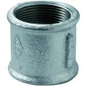 Briconess Rechthoekige koppeling, recht, van verzinkt gietijzer, 3 inch