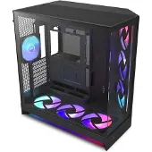 NZXT H9 Flow RGB+ 2025 - Zwart