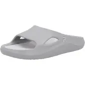 Rieker heren slippers Colton U3450, grijs, maat 41 EU