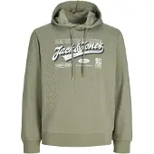 Jack & Jones Sweatshirt navy / jade groen / wit