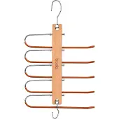 Bodo Broekhanger Hout - Kledinghanger - 5 Broeken - 1 Stuk -