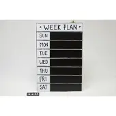Massamarkt Weekplan Krijtbord 60x40cm