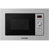 Concept Model MTV3020, Inbouwmodel, 20 liter, 800 Watt, Geïntegreerd display, Touchscreen, Roestvrij staal