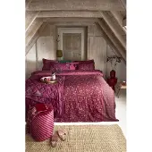 Pip studio Dekbedovertrek Flora Bangalore Donker roze 200x200/220 cm