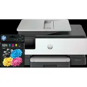HP OfficeJet Pro 8122e + 1 set extra cartridges