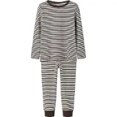 Name it Nachtkledij olijfgroen / wit
