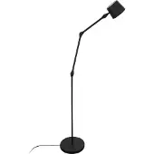 Olucia - RINKE - Vloerlamp - Zwart - Vorm: Kegel