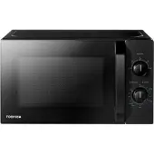 Toshiba MW2-MM20PE(BK) Vrijstaande magnetron / Solo-magnetron / 20 liter / 700 watt / 5 liter
