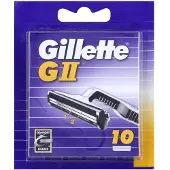 Gillette - 200039 - 10 LAMES DE RASOIR GII