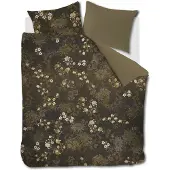 Beddinghouse Dekbedovertrek Darcy Olive Green Satijn-200 x 200 / 220 cm | 2-Persoons
