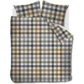 Beddinghouse Sem dekbedovertrek - Lits-Jumeaux - 240 x 200/220 cm - Blauw