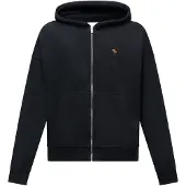 Abercrombie & Fitch Sweatvest zwart