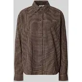 Marc o'polo relaxed fit blouse met lange mouwen van puur katoen