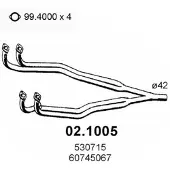 ASSO 02.1005 Voorpijp