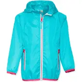 Playshoes Uni kindervest, opvouwbare functionele jas/regenjas, model 408700, kleur: turquoise, maat: 15
