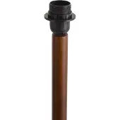 QAZQA Japandi vloerlamp notenhout zonder kap 133cm - Mels