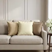 vidaXL Kussen met kussen HOUTEN 12 st Crèmekleurig Polyester