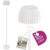 Briloner LED-vloerlamp met batterij, draadloos en dimbaar, geschikt voor de woonkamer