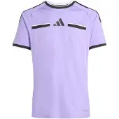 Adidas scheidsrechtershirt, maat 26, kleur: paars/zwart
