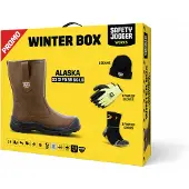 Safety Jogger gevoerde werklaars Alaska 42 / Bruin