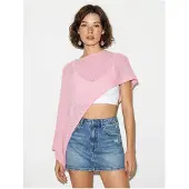 Bianco Dames Gebreid Cut-Out Strandovergooi