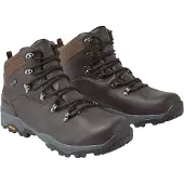Craghoppers Heren Lite NewHide Volnerf Leren Wandelschoenen (Mokka)