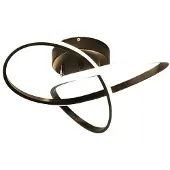 OEM Plafondlamp, dimbaar, met 3 kleurtemperaturen, zwart, dimbaar