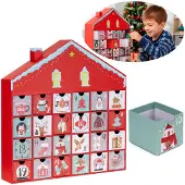 Springos Adventskalender | 24 Delig | Papier | Huis