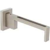 Gardinia multifunctionele houder voor Luxor, rechthoekig, geborsteld staal, 14,5 cm, 14,5 cm, 3140