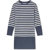 Schiesser Nachthemd ' Casual Nightwear ' crème / blauw