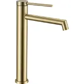 REA Wastafelkraan Foss Gold Brush High