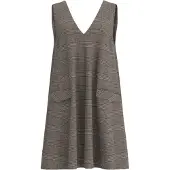Y.A.S. Dames Kleedjes Yasdakota Sl Wide Spencer Dress - Bruin - Maat 36