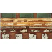 vidaXL Tafelblad rechthoekig 15-16 mm 60x120cm massief gerecycled hout