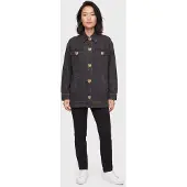 Moschino Outerwear Black Maat: 42 | Spijkerjassen Outlet | Dames | Zwart