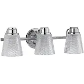 Quintiesse LED Badkamerarmatuur Hudson | 3W 3000K 300Lm 830 | IP44 | Dimbaar | Polished Chrome