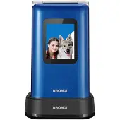 Brondi AMICO PREZIOSO (2.80", 32 MB, 1.30 Mpx, 2G), Sleutel mobiele telefoon, Blauw