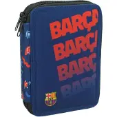 Giovas FC Barcelona: Dubbel etui met Barcelona-thema