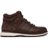 Tommy Hilfiger Veterboots donkerbruin