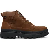 Palladium Boots 'Troopercuff' donkerbruin / zwart