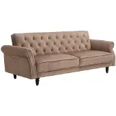 Riess Slaapbank MAISON BELLE AFFAIRE 220cm vogue velvet greige - 48986