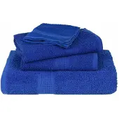vidaXL Handdoeken FROGN 4 st 50x100 cm 360 g/m² blauw
