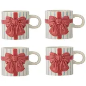 Bloomingville mok Bowie (set van 4)
