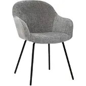 Kick Collection Arda - Eetkamerstoel - Comfortabel design - Grijs