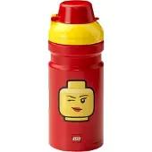 LEGO Drinkfles Iconic Girl Bright Red 390 ml
