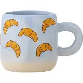 Bloomingville Millie kop 11 cl Blauw, croissants